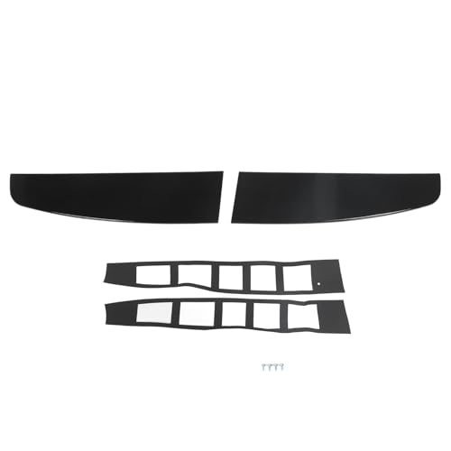 Aileron de toit arrière noir brillant ABS pour résoudre le flux d'air Transit Custom