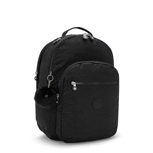 Image of Kipling Women's Seoul Extra Large 17 inch Laptop Backpack, Durable, Roomy with Padded Shoulder Straps, Built-In Protective Sleeve
