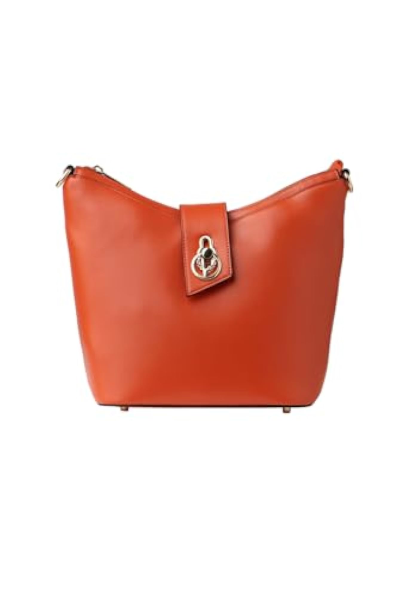 Women Orange Casual Sling Bag