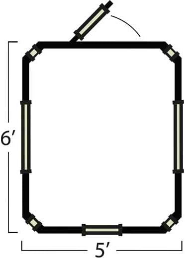 Marksman 5x6 Octagon Hunting Blind Fully Assembled