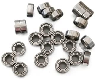 SMR104ZZ CB 10 sztuk łożysk pneumatycznych 4 x mm ABEC-7 ze stali nierdzewnej hybrydowe ceramiczne do kołowrotków wędkarskich morskich MR104