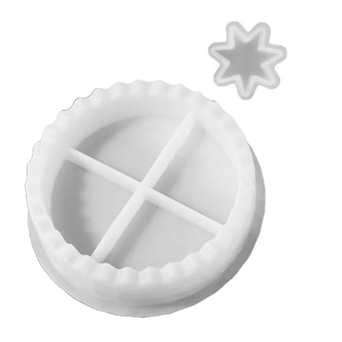 Moules de compte à rebours polyvalents pour les amateurs de pâtisserie, plateaux numérotés de calendrier de l'Avent en résine, moules de cuisson en silicone de Noël