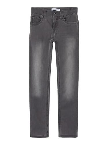 NAME IT Jungen Nkmtheo Xslim Swe Jeans 3113-th Noos Hose, Medium Grey...