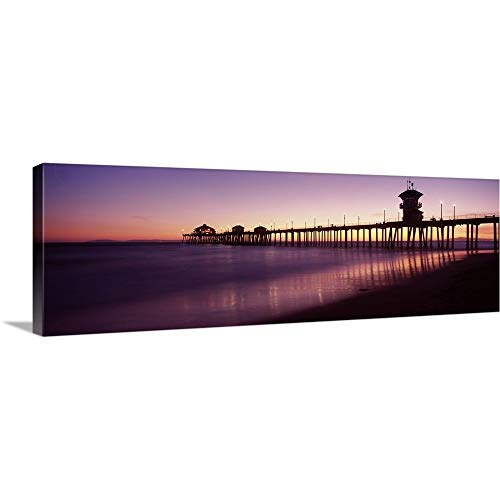 CANVAS ON DEMAND Pier in the Sea Huntington Beach Pier Huntington Beach Orange County California...