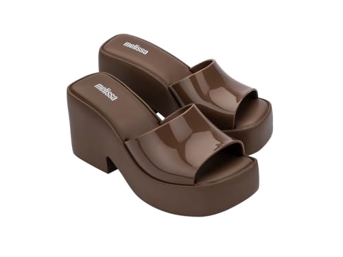 Image of Melissa Posh Slip-On Platform Jelly Heels for Women