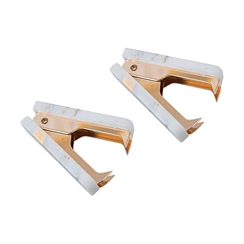 2 Pcs Staple Remover Portable Staple Extractor Abrasion Resistant Staplers Puller for Office School Home Cover