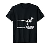 Velociraptor Distanceraptor Timeraptor Funny Physics T-Shirt T-Shirt