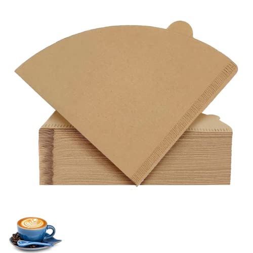 Hogurity Coffee Filter 02, Set of 200 V02 Coffee Filters Size 2 Cone Coffee Filters Natural Unbleached Disposable Coffee Filter Paper For Pour Over Coffee Dripper and Coffee Maker