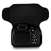 MegaGear Ultra Light Neoprene Camera Case Compatible with Nikon Coolpix P1000,Black