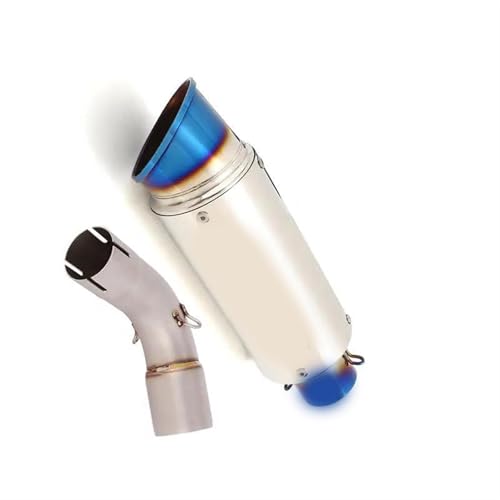 Escape para Benelli TNT 135 con silenciador de acero inoxidable y tubo de conexión de 51 mm