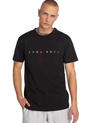 Mister Tee Herren Fuck This T-Shirt, Black, S Cover