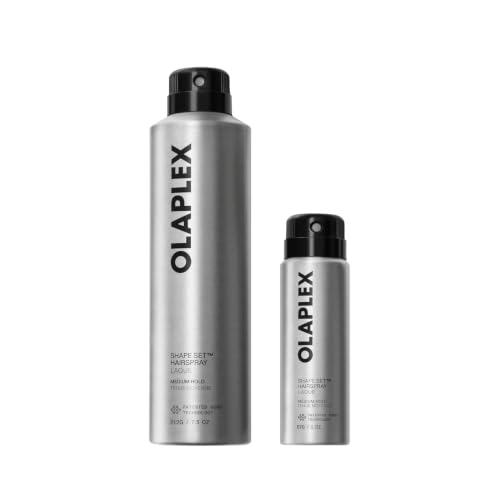 Olaplex Shape Set™ Hairspray, Flexible Medium Hold, Weightless, No Crunch