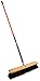 American Select Tubing PBRA18003 Rough-Surface Push Broom with Orange/Black Handle