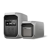 EcoFlow ポータブル電源 DELTA 3 Max Plus + 専用エクストラバッテリー 2点セット 2048Wh 大容量 3000W定格出力(瞬間最大6000W) 10ポート出力 10年長寿命 エコフロー 車中泊・アウトドア・防災・停電対策に最適 アプリ遠隔操作対応 純正弦波 AC出力