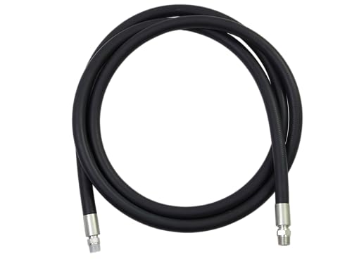 CLOUDPIVOT 3/4ID x 10 FT Fuel Transfer Hose with NPT Fittings - Heavy Duty for Farm Dispensing Diesel Gasoline Kerosene Biodiesel & Oil