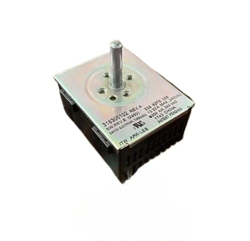 1-Piece 316305102 REV. A 13.33A 240VAC Control Switch 2.55 x 2.3 x 2.1 cm