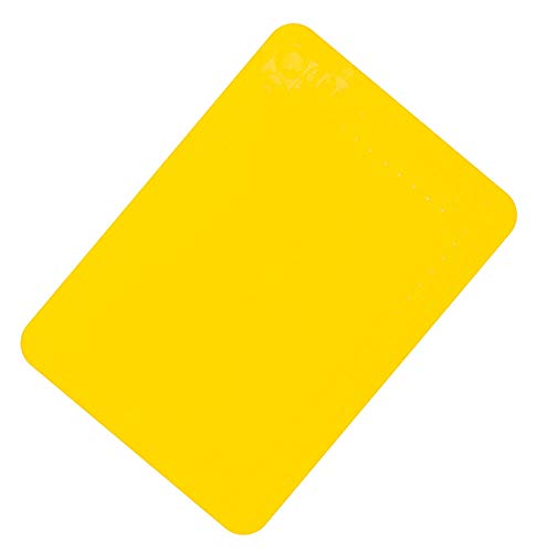 Aidapt Vm985by - Mantel individual de caucho y silicona antideslizante, 25 x 18 cm, color amarillo