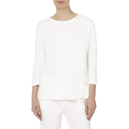 Jones New York Women's 3/4 Sleeve Dolman Sleeve Knit Tunic Top