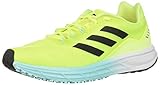 adidas Men's SL20 Running Shoe, Solar Yellow/Black/Aqua, 9