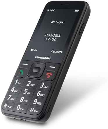 JCB Tradesman 4 Funktion Robust Og Robust Vandtæt Telefon 4 G Mobiltelefon SIM-fri Dobbelt SIM-telefon TP1242 - Sort - View #5