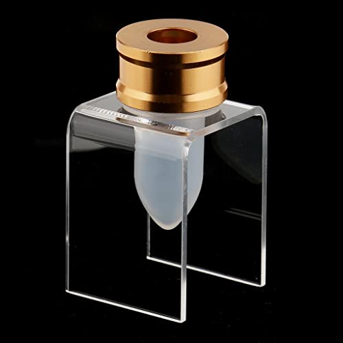 Image of Acrylic Lipstick Mould Holder Lip Balm Mold Stand Clear Single Holes Shelf Tool DIY Lipstick Make Up Tools for 12.1mm Tube