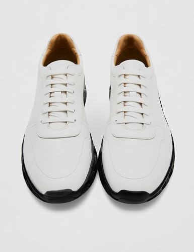 Image of Symbol Premium Mens Smart Casual Extralight Leather Sneakers (Extralight Sole)