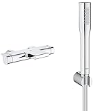 GROHE   34174001   Mitigeur Bain/Douche Thermostatique Grohtherm   2000   (Import Allemagne) & 27369000 Set de Douche Euphoria Cosmopolitan Stick (Import Allemagne)