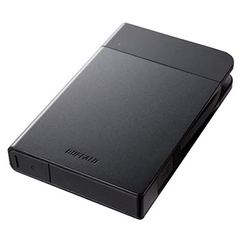 BUFFALO MiniStation Extreme NFC USB 3.0 2 TB Rugged Portable Hard Drive (HD-PZN2.0U3B),Black Cover