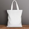 12 Pack Blank Canvas Tote Bags Bulk - Lightweight Reusable Grocery Shopping Bags, Eco-Friendly Medium Cloth Totes for DIY, Heat Transfer, Decorating, Promotions, Advertising, Events & Gifts