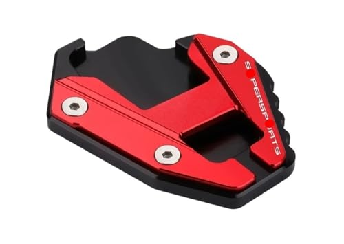 Extension de béquille latérale en aluminium rouge pour moto 950S