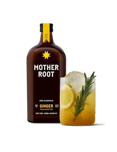 Mother Root Ginger Switchel Non-Alcoholic Aperitif, 480ml