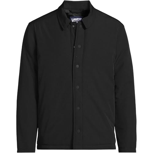 Lands' End Men's Insulated Commuter Shirt Jacket3