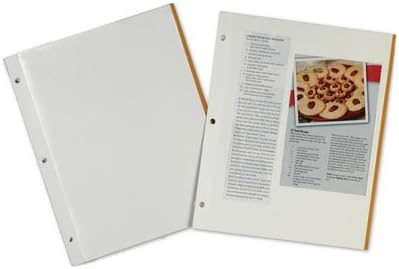 Self-Adhesive Recipe Page