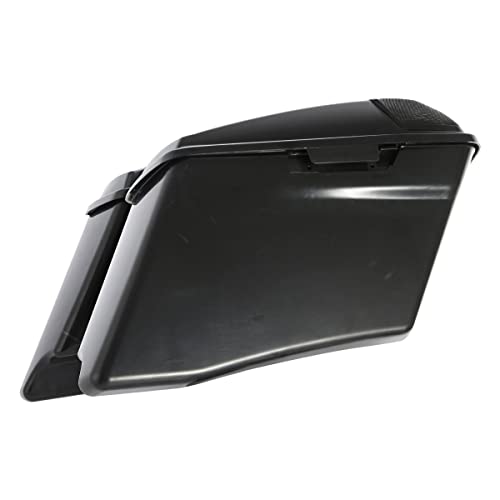 Alforjas duras extendidas 4 pulg para Harley Touring 2014-2024 miniatura 1