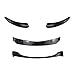 Front Bumper Lip Spoiler Splitter Lip Compatible for BMW 1 Series E82 125i 128i 135i 120i M Sport 2007-2013 Air Deflector Valance