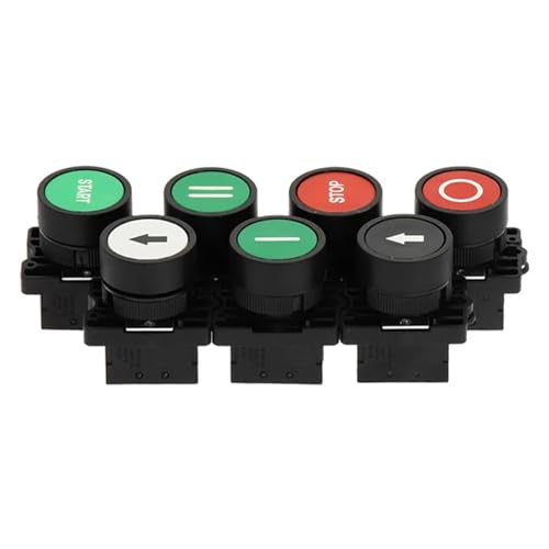 Bouton marche arrêt 22 mm XB2 pour réparer un tableau de commande