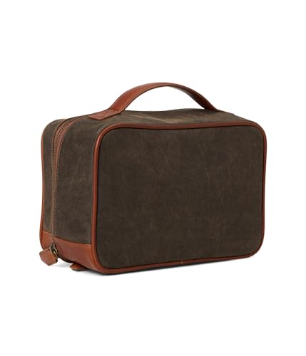 Johnston & Murphy Travel Kit, Brown Antique Cotton2