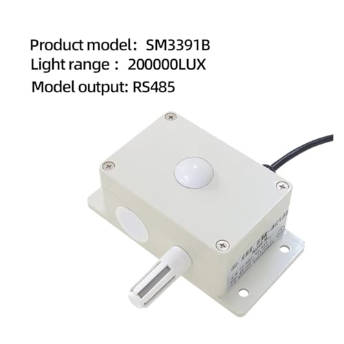 Sensor RS485 SM3390B de temperatura humedad e iluminancia 5