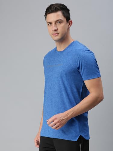 Image of Macroman M-Series Men's Lightweight Active T-Shirt in Soft Polyester with UV Protection, Sweat-Wicking Technology, and Reflective Details
