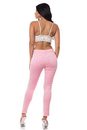 Aphrodite High Waisted Jeans for Women - Distressed Destroyed Ripped Cut Out Skinny High Waist Stretch Casual Denim Pants3