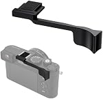Poignée d'appui pour Leica D-LUX8 Caméra, Poignée en métal en alliage d'aluminium avec protection de chaussures chaudes Support de repose-pouce, sans affecter l'utilisation de DLUX8 Boutons, D-LUX 8 Accessoires pour appareils photo