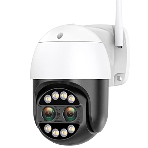 Kits de vigilancia DVR, Cámara IP de 8MP 4K, cámara CCTV de seguridad con , lente dual, visión nocturna a Color, 4MP, 2K, 8X, Zoom Digital, IP66, cámara de vigilancia for exteriores ,CCTV al aire libr