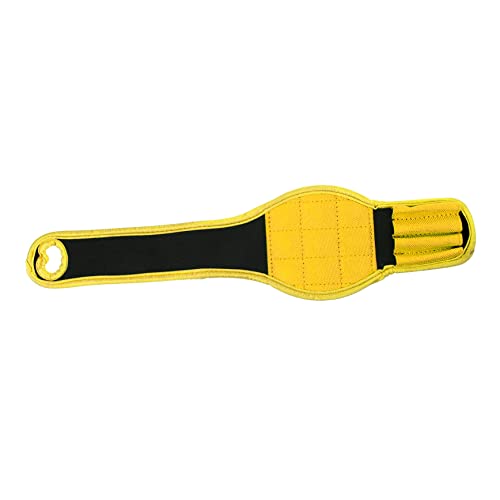 Uonlytech Portaherramientas Magnético Herramientas De Electricista Cinturón Magnético Organizador De Uñas Organizador De Destornilladores Tela Oxford Yellow