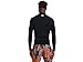 Under Armour ColdGear Armour Mens Compression Mock LT Black-White Large Tall