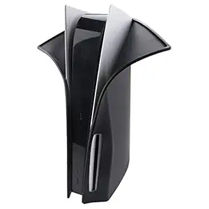 DMLNN PS5 Silicone Skin Cover, Dustproof Anti-Scratch Anti-Fall Protector Case for Sony Playstation 5, Included Silicone Cover Skin Protector2 (Black)