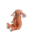 Elefant Handmade Künstlerbär Elefant Heribert von den Urbi-Bären. Handgefertigte Künstlerbären, Teddybear, Teddybären, Teddys, Bären und Tiere im vintage und old style Look