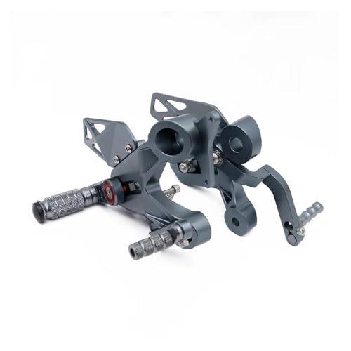 Repose-Pieds pour CFMOTO 450NK 2023-2024 Commandes Reculées Moto Grises - 5