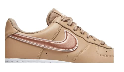 Nike Air Force 1 07 Lucky Charms Damenschuh, Gr&ouml;&szlig;e EU 40,5, Schwarz/Silber