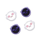 GeekShare 4PCS Cute Ghost Thumb Grip Caps,Soft Silicone Joystick Cover Compatible with Nintendo...