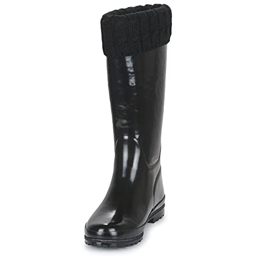 Aigle Women's Eliosa Winter Rain Boot, Schwarz, 40 EU